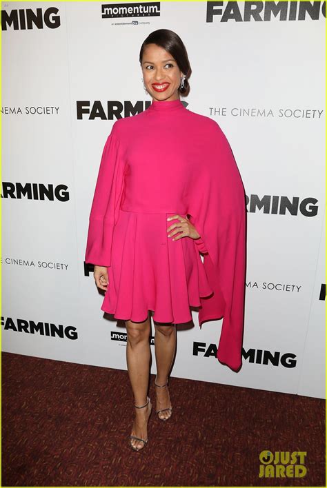 Photo Kate Beckinsale Gugu Mbatha Raw Look So Chic At Farming Premiere