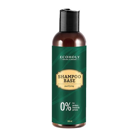 Шампуни ECOHOLY Шампунь для волос бессульфатный очищающий Shampoo Base ...