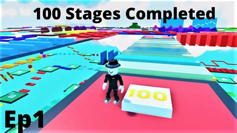 Roblox Mega Fun Obby First 100 Stages Part 1 Youtube