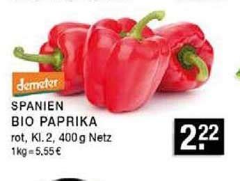 Demeter Bio Paprika Angebot Bei Edeka Zurheide Prospekte De