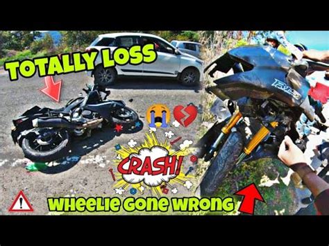 Sunday Ride Par Hua Accident Wheelie Failed Bike Total Loss