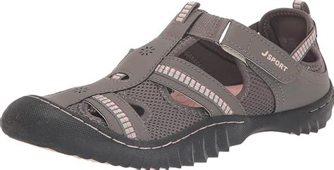 Amazon Jsport By Jambu Women S Regatta Slip On Gray Pink Sport