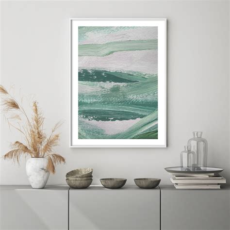 Muted Green Paint No.2 Poster | Luxury Neutral Painted Wall Art – Slay ...