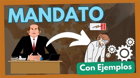 El Contrato De Mandato Explicado Con Ejemplos En Pasos Youtube