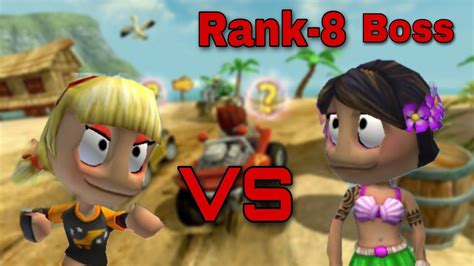 Roxie Roller Vs Leilani Rank 8 Level Boss How To Beat Beach Buggy