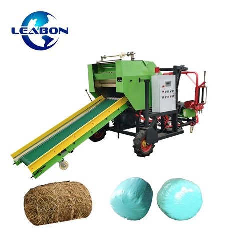 Corn Silage Round Tractor Hay Crop Grass Wheat Straw Bundling Machine