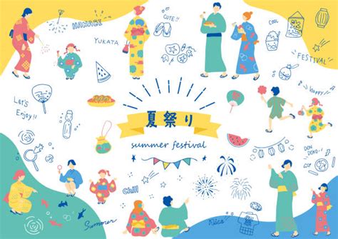 夏祭り イラスト素材 Istock