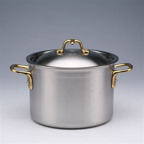 【即納商品】中尾アルミ（nakao） キングデンジ【オール熱源】 半寸胴鍋21cm 509237 洋食器のsohbiネットショップ【公式】