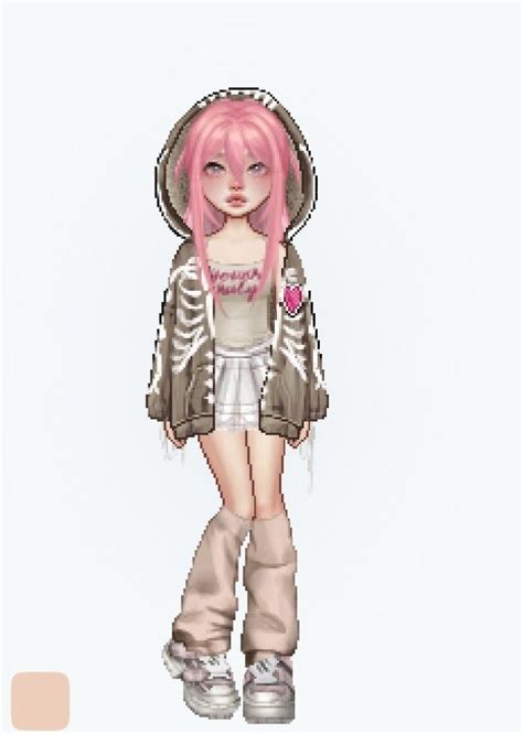 Pin On Everskies Pixels Trashy Outfits Bratz Inspired Outfits