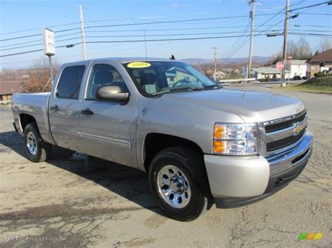 Silver Birch Metallic Chevrolet Silverado Ls Crew Cab X