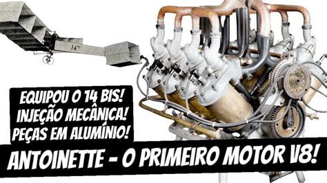 O PRIMEIRO MOTOR V8 DA HISTÓRIA YouTube