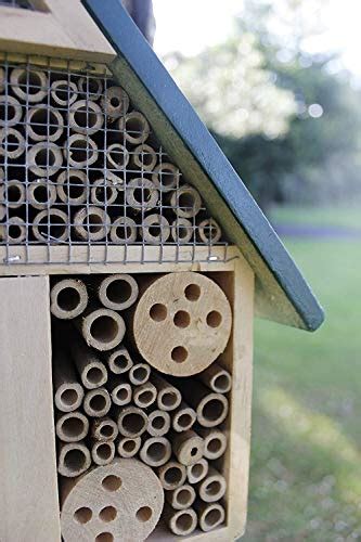 Garden Mile Wooden Insect Hotel Natural Wood Insect House Garden