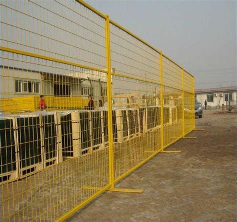 Canada Temporary Fence Construction No Dig Fence Panels Movable Fencing