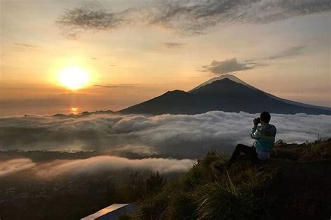 Private Tour Bali Mount Batur Sunrise Trekking With Natural Hot Springs