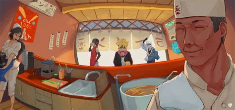 Ichiraku Ramen By Vinlynt Naruto Art Anime Naruto Naruto