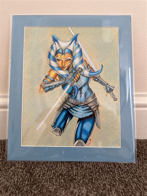 Ahsoka Tano Art. - Etsy