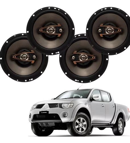 Kit Auto Falante L200 Triton 2005 2020 320w Rms Original