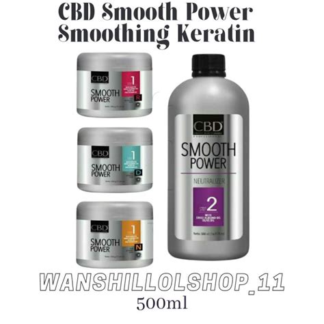 Cbd Smooth Power Keratin Ml Step Obat Pelurus Rambut