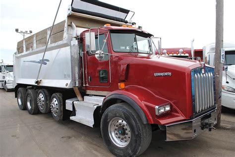 2012 Kenworth T800 Quad Axle Dump Truck - Paccar 455HP, 8LL, 18' Dump ...