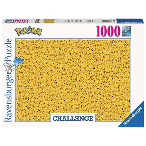 Pok Mon Challenge Puzzle Pikachu Pi Ces Ravensburger