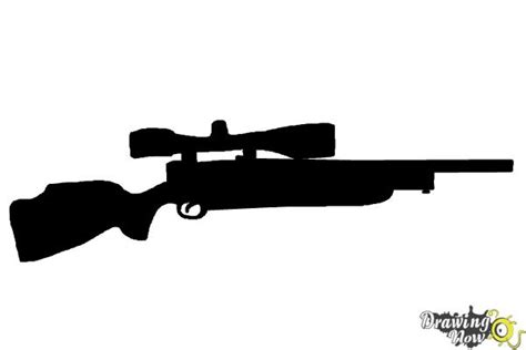 How to Draw a Sniper - DrawingNow