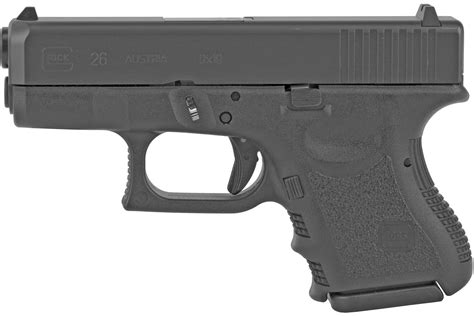 Glock 26 Semi Automatic Striker Fired Sub Compact 9mm 343 10rd