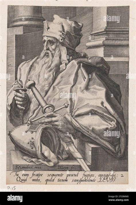 Levi From The Twelve Sons Of Jacob By Jacques De Gheyn Ii Stock