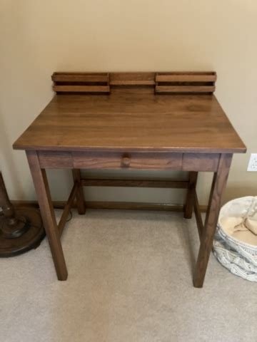 Helmers Antique Solid Oak Writing Desk Nex Tech Classifieds