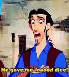 Dice The Road To El Dorado GIF - Dice The Road To El Dorado Loaded Dice - Discover & Share GIFs