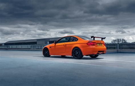 Wallpaper BMW, E92, orange, BMW M3 GTS for mobile and desktop, section bmw, resolution 6500x4336 ...