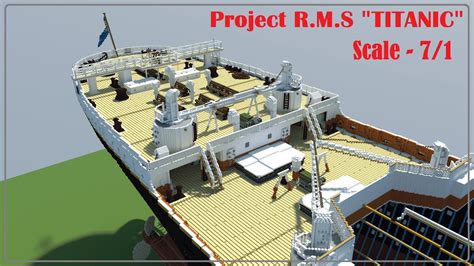 Project Titanic In Minecraft Scale 7 1 Pt 4 YouTube