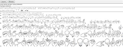 BAIXAR E INSTALAR A FONTE DE LIBRAS PARA DEPOIS ESCREVER AS PALAVRAS
