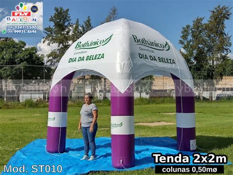 Tenda Inflável em Fortaleza Fly Balloon Inflaveis Promocionais