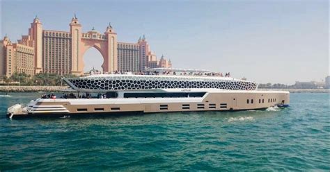 Dubai 2 Hour Mega Yacht Tour With Buffet Dinner Dubai Vacation