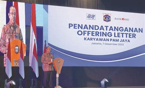 PAM Jaya Rekrut Karyawan Palyja Dan Aetra Sebagai Mitigasi Resesi 2023