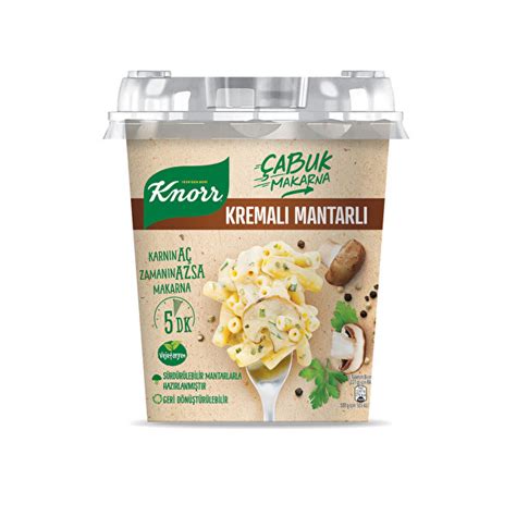 Knorr Çabuk Makarna Kremalı Mantarlı 67 gr CarrefourSA