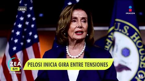 Posible Visita De Pelosi A Taiwán Eleva La Tensión Imagen Televisión