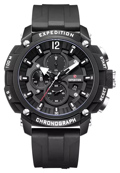 Jual Expedition Expedition Jam Tangan Chronograph Pria Black