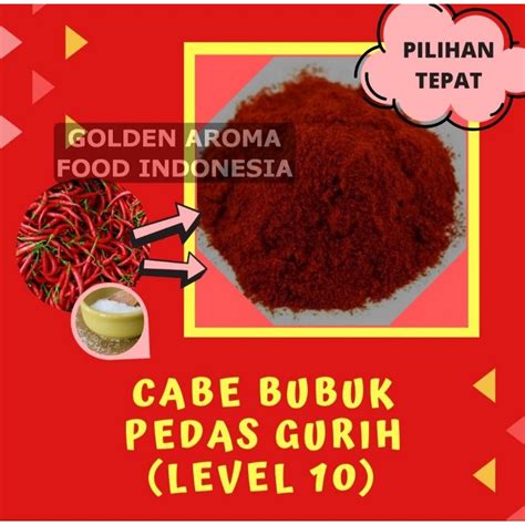 Jual Bumbu Tabur Serbaguna Enak Murah Halal Rasa Cabe Pedas Gurih Level