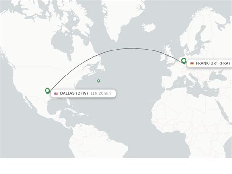 Direct Non Stop Flights From Frankfurt To Dallas Schedules