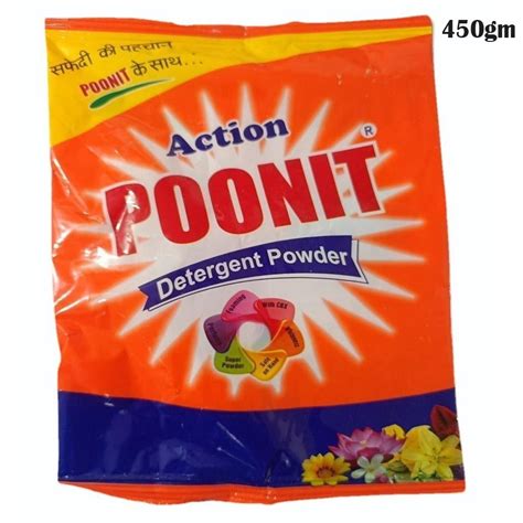 White Gm Poonit Action Detergent Powder At Rs Pack In Kadi Id