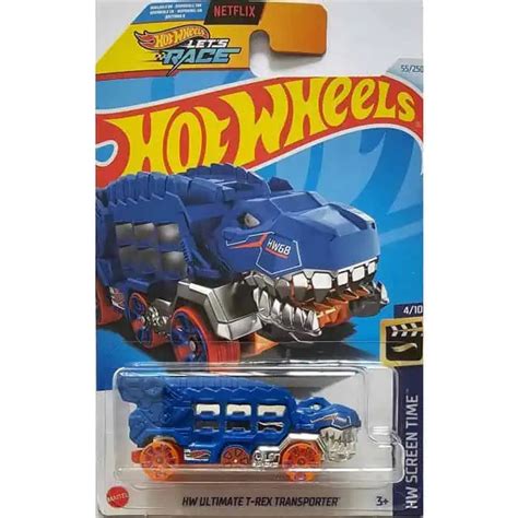Hot Wheels Screen Time Ultimamente T Rex Transporter Universo Hot Wheels