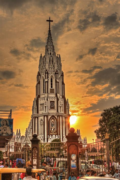 St Mary S Basilica Bangalore Near Commercial Street In B Flickr