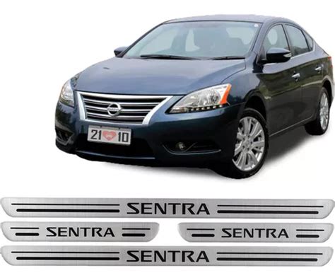 Soleira Resinada Nissan Sentra A Preta Pe As Parcelamento