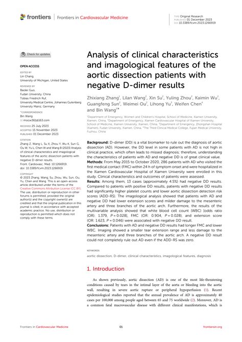 PDF Analysis Of Clinical Characteristics And Imagological Features Of