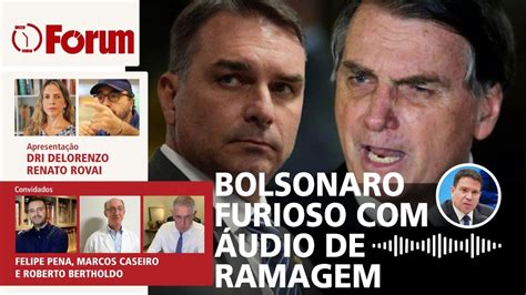 Ramagem Gravou Reuni O De Bolsonaro Sobre Rachadinhas De Flavio