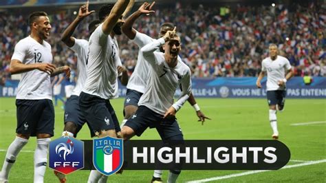 France vs Italie 3 1 Résumé du match 1 Juin 2018 HD YouTube