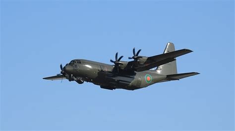 Bangladesh Air Force Lockheed C 130j 99 5479 S3 Age Delivery Flight Youtube