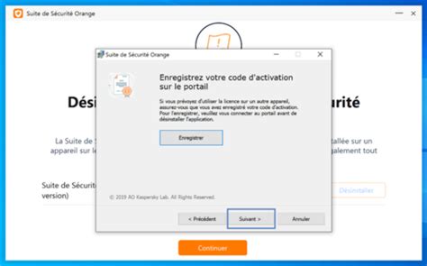 Suite De S Curit Orange Antivirus Installer La Nouvelle Version