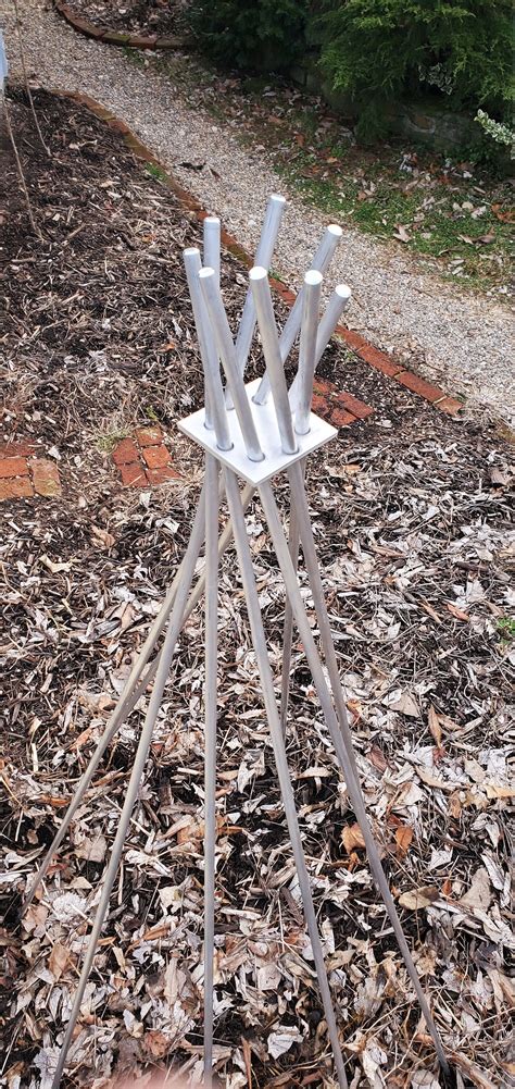 Trellis Teepee For Plant Support Trellis For Plants Bean Trellis